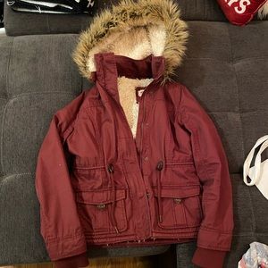 Cargo sherpa lined jacket